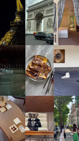 yes it will be mainly clips from Paris 😌🤍 #junedump 