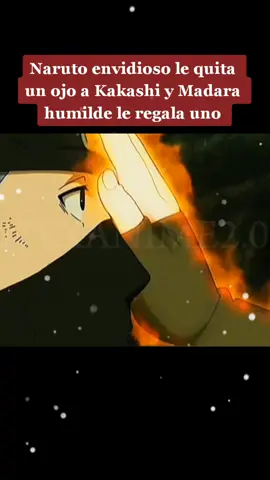 Madara le regala un ojo a Kakashi 💪🥺😂 #naruto #anime #narutoshippuden #kakashi #madara #madarauchiha 