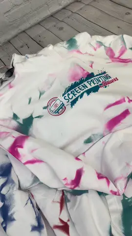 Custom Tie Dye apparel?! YES, please!  Check out our website to order yours! #fypシ #customapparel #shopcustomapparel #screenprinting #shopsmallny #fingerlakesny #rocny #foryou #appareldesign #viral #outfitinspo 