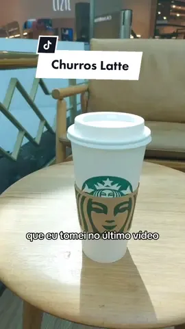 Hoje o dia foi de churros latte! #churros #latte #starbucks #starbucksbrasil #café #reviewsincero #rj #barradatijuca 