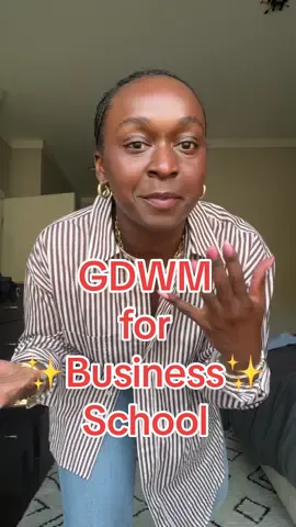 Get dressed with me for class 🤓🤓 #grwm #gdwm #blackgirltiktok #styletok #mbacandidate 