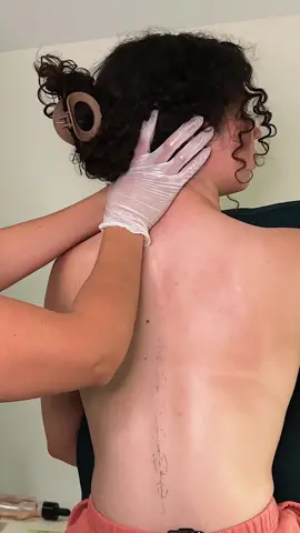 ASMR | Dr. Ivy B does a detailed assessment of her spine, measures for inflammation and symmetry, point pressure therapy in localized areas of her spine and skin pulling and cracking therapy | This roleplay is soft spoken with highly sensitive microphones to capture many tingly sounds such as palpating with gloves, the point pressure tool, skin pulling, cracking, etc. #asmr #asmrrealperson #asmrmedicalroleplay #asmrmedical #asmrvideo #asmrsounds #asmrback #asmrbackmassage #asmrbackscratching #asmrtingles #asmrtriggers #asmrskin #soundon🔊 #useheadphones🎧 #ivybasmr