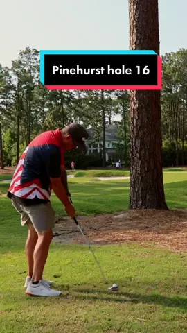 Idk why i think im Tiger woods anytime i have a next to impossible shot. But you should always go fir the hero shot no matter what. You didnt pay to com out and lay up. No idy brags about a good lay up. Only the miracle shots. Besides, you are going tk get a bogey anyways, may as well be a cool looking one. #golf #golfcoach #golftravel #golfswing #golfer #golflife 