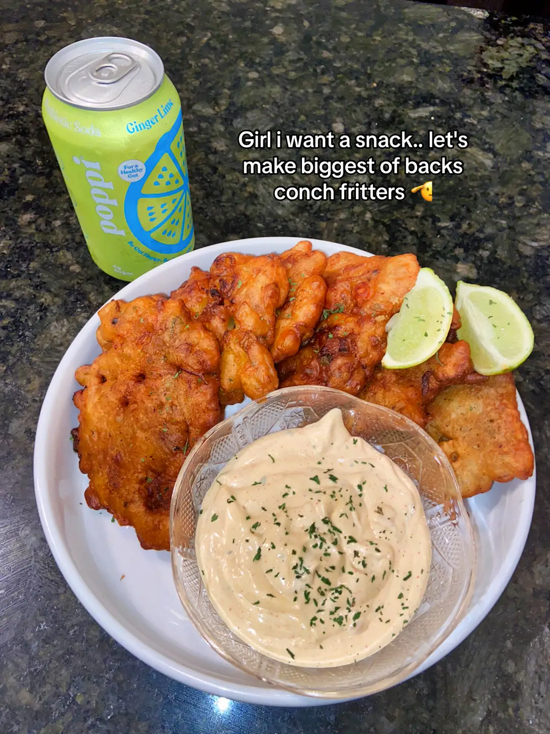 Biggest Of Backs Conch Fritters 🫡🔥  #conchfritters #thingstomake #bigbacks #seafood #miamifl #viralfood #fyp #fypシ #cookingtom #blackpeoplerecipes 