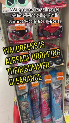 Don’t miss out on Walgreens summer clearance. It looks like it’s dropping fast this year. When do you think it’ll drop to 90%?   ##walgreenscoupons##howtocoupon##moneysavingideas##savingmoney##shopwithme##howtosavemoney##easycoupondeals##couponingdealsthisweek##walgreensdeals##extremecouponing ##KrogerCoupon##Target##Walmart##Walgreens##CVS##DollarGenera