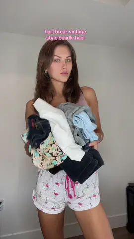 im obsessed! which outfit is your fav???? @hartbreakvintage thank you so much for this style bundle, I cannot wait to wear these pieces 🩷🩷🩷