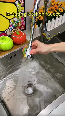 kitchen splash proof swivel faucet