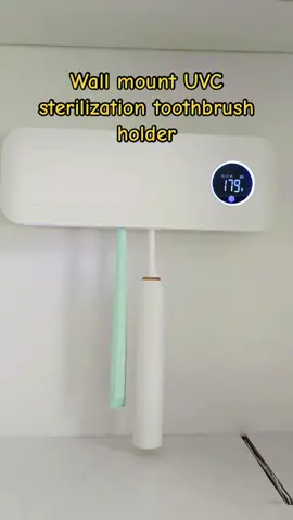 Factory product UVC sterlizer wall mount toothbrush holder #fyp #goodthing #toothbrushholder #toothbrush  