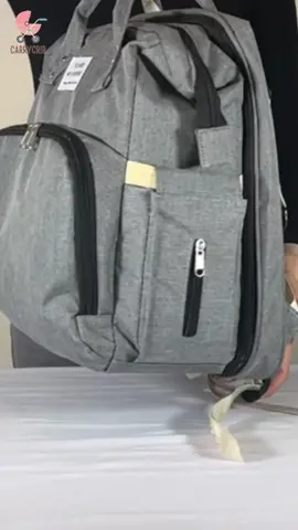 CarryCrib - Diaper Bag & Portable Baby Crib. It’s literally a diaper bag that turns into a crib. #babiesoftiktok #trending  #viralvideo #fyp