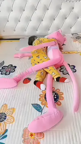 This pink panther is so good, the old mother's hands are free#babythings #kidthings #kidtoys #pinpanther #babytoys 