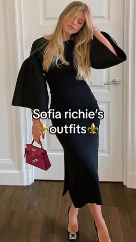 She is the moment❤️⚜️ #sofiarichie #elegant #style #outfit #fyp 