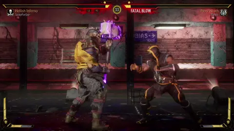 To the nether realm with you 🥶😮‍💨#brutal #mk11 #scorpion 