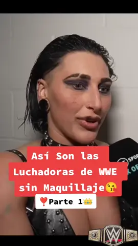 Así Son las Luchadoras de WWE sin Maquillaje😘 Parte 1 👑#wweespañol #WWE #wwefan 