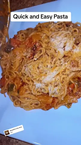 Quick and easy Pasta #Foodie #pasta #pastatiktok #lovelanguage #d #privateselection #kroger #groceryshopping #privatechef 