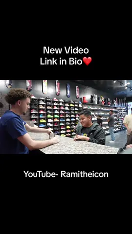 NEW VIDEO LINK IN BIO❤️ #fy #fyp #fypシ #foryou #foryoupage #sneakers #viral #trending #sneakerhead #ramitheicon 