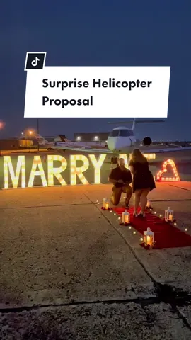 Emilie and Devon took a sunrise helicopter ride to see the Dallas skyline before the grand ✨ surprise ✨  And if you’re wondering.. SHE SAID YES!!  #proposal #proposalvideo #helicopter #helicopterproposal #proposalideas #dallasweddingplanner #luxuryweddingplanner #weddingplanner 