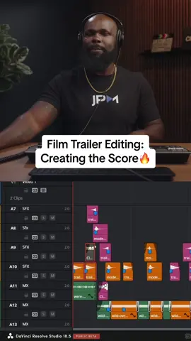 What’s the first step to creating an epic movie trailer? Creating the soundtrack🔥 #filmmaker #filmmaking #movietrailer #filmtrailer #filmediting #editing #soundtrack #musicbed 
