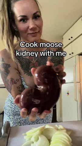 Doing my best to learn to use as much of the animal as possible. My first time trying moose kidneys!  #moose #kidney #cooking #Foodie #tiktok #cookingwildgame #food #yum #newfood #tryingnewthings #wildgame #wildmeat #jerrikainthewild 