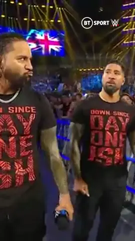 “Tomorrow night, we go to WAR at Money in the Bank Uce...and when you lose...you’re the only one OUT!” 😭  #SmackDown #WWE #TheUsos #RomanReigns #Bloodline