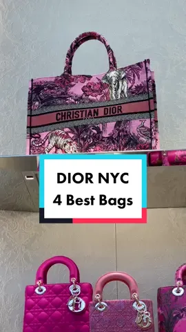 SHOP: DIOR 4 Best Bags NYC  #diorbooktote #christiandior #booktote indian embroidery lady #jerrihowell #streetphotographer #luxury #shopping #fashion #retail #christiandior #fyp #foryoupage  and #popculture #video series #newyork #manhattan #uppereastside #UES #luxury #retail Lady D-lite bag #fashiontiktok  