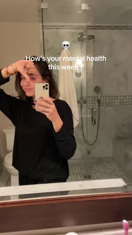 💀 - bye 🌑, pero me rio, every now and then ✨ #MentalHealth #griefjourney #fridaynight 