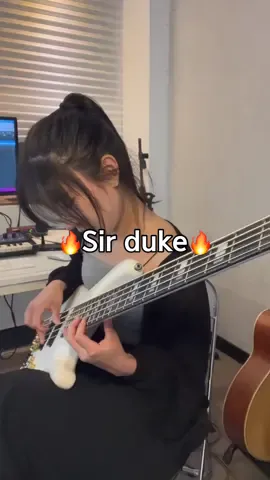 스티비원더는 늘 좋아 😌🔥🔥 stevie wonder - sir duke #fyp #bass #bassist #basscover #틱톡뮤직 