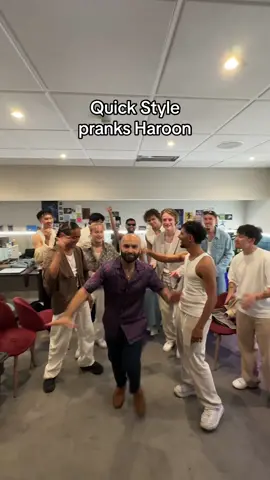 That door closed fast😂 @thequickstyle @Haroon Rashid #prank #bbcasiannetwork #quickstyle 