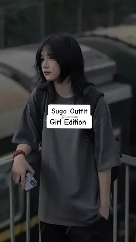 Suga outfit girls edition  #suga #minyoongi #outfit #girls #edition #army #fyp 