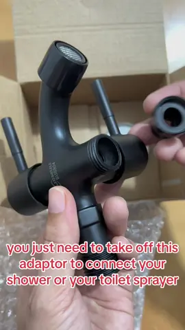 Stainless Steel Black Dual Faucet 😍 Check out now!#dualfaucet #blackfaucet 