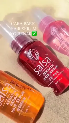SALSA HAIR SERUM✨ #salsa #salsahairserum #salsahairserumspray #salsahairserumrambut #vitaminrambut #vitaminrambutviral #vitaminrambutmurah #vitaminrambutrusak #vitaminrambutsalsa #fypシ #fypdongggggggg #rambutsehat #tiktokshopindonesia #tiktokshoppingpaydaysale #affiliatepemula 