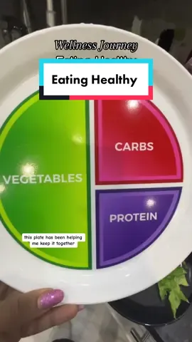 This plate will help you get your bloating under control! #wellnessjourney #weightloss #weightlossjouney #healthyrecipes #healthyliving #eatinghealthy #amazonfinds #amazonmusthaves #amazonprime 