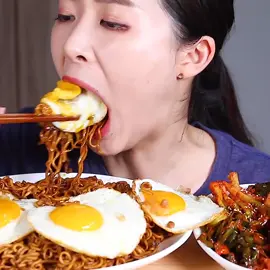 Mukbang ASMR chapaghetti truffle+3 jenis kimchi (Yt:Fume) #fumeyamyam #fumemukbang #mukbangkorea #koreanfood #mukbangeatingshow #fyp #mukbang #asmr #mukbangvideo #mukbangasmr #asmrfood 