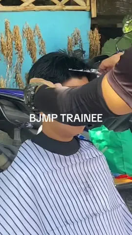 Long hair no more. 🥳 Getting ready na ay! Congratulations in advance! 🥳 #bjmp #bjmptrainee #JO1trainees 