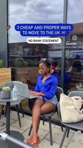 1. Find a job with visa sponsorship. When you find a job with visa sponsorship, you do not have to show a bank statement as your employer will state that they will take care of you for the first month until you get your first salary. You will apply for your work visa and you will not need to show any money on your account. I explain this more clearly in my work abroad Cv masterclass/ebook 2. Find a university course that’s free or a loan company to provide the bank statement. I know one authentic loan company that provides loans to African students who want to study abroad. This company is called @8beducation and it has sponsored a number of students. Check out their pages for eligibility.  3. Check out among lots of other visas to find out which one does not require bank statement from gov.uk website. 4. For more clarity and support, book my one to one call and get support with a Cv, sites to get visa sponsorship and how to navigate your route to moving, working and studying abroad.  Follow me for more updates.