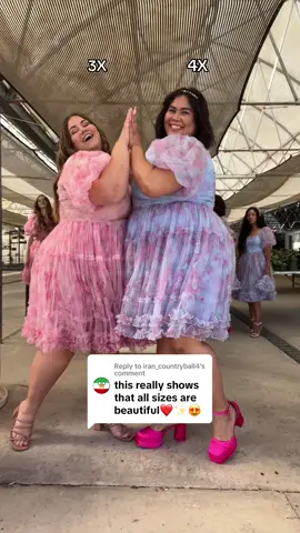 Replying to @iran_countryball4  they really are 🫶🫶🫶 #allsizesarebeautiful #jessakae #dresses #plussize #inclusivefashion #boutique #fashion 