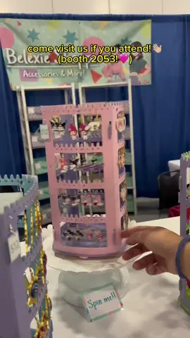 we’re so excited🩷 come visit if you attend! 