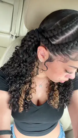 this took a long time #curlytok #denmanbrush #curlroutine #curlyhair #tutorial 