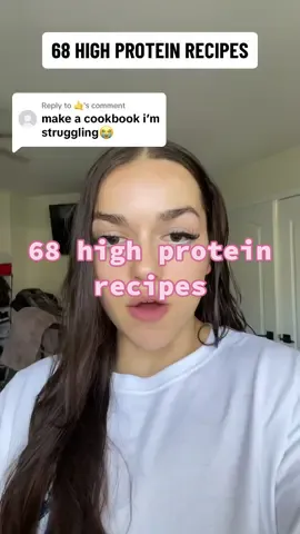 Replying to @🤙   For all my girlies who struggle w their protein goal or need to switch their meals up🫡 i got u bestie #highproteinrecipes #highproteinmeals #highproteinbreakfast #highproteincookbook 
