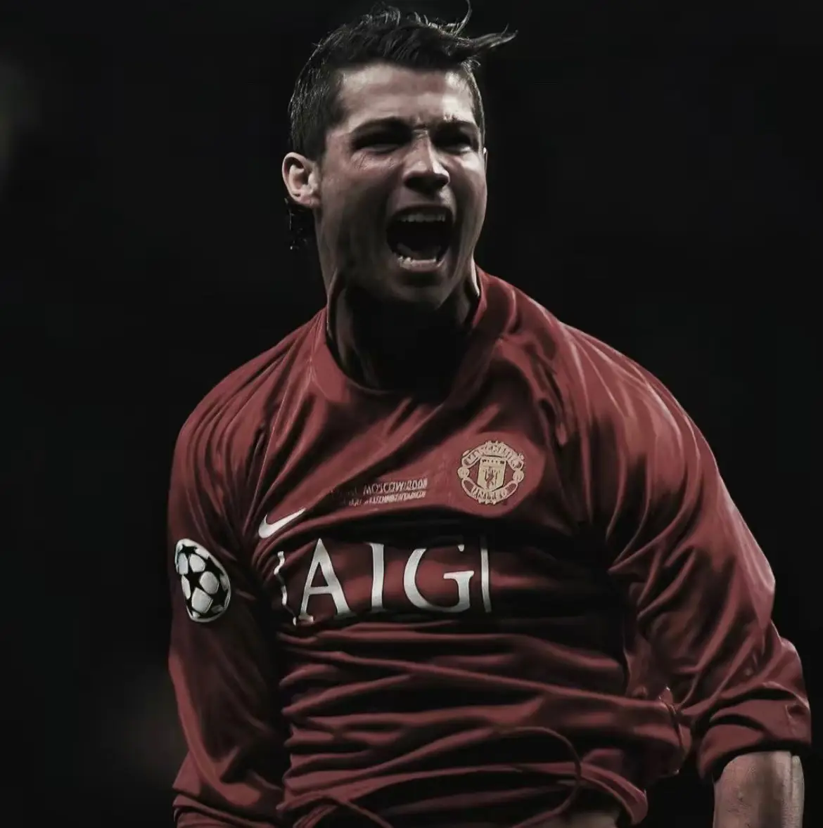 Young Ronaldo was scary 😈😰 #cr7 #cristianoronaldo #manutd #scary #prime #peak #fyp #viral 