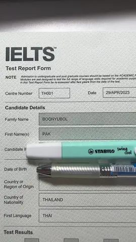 เกือบไม่ถึง 🤧 #ielts #ieltsband #ภาษาอังกฤษ #เตรียมสอบ #fyp 