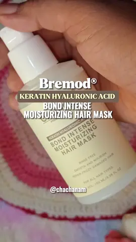Bremod Keratin Hyaluronic Acid Bond Intense Moisturizing Hair Mask Hair Tips #bremod #bremodhairmask #hairmask #hairtips #bremodkeratinhyaluronicacid #bondintensemoisturizinghairmask #tiktokrecos #BestHairProducts #tiktokmademebuyit #tiktokfinds 