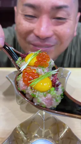 【Negitoro】🇯🇵 Gorgeous Negitoro Nigiri🍣 #sushi #toro 