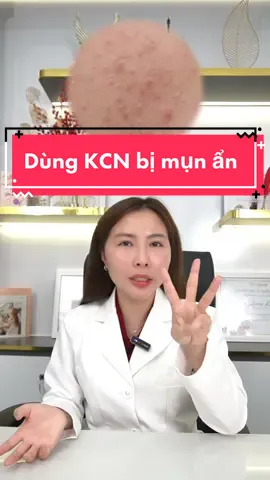 Dùng KCN mà bị m.ụn ẩn chắc chắn do 3 nguyên nhân này #kem_chống_nắng #kcn #munan #skincaretips 