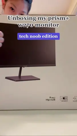 monitor haul cant wait to do big girl tings on my new 27” prism+ monitor aka online shopping then making an excel sheet of my spends then getting depressed 😮‍💨🙌