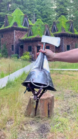 The helmet hatchet. Use your head #DIY #handmade 