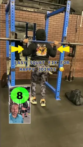 Easy squat fix for happy joints #stitch with @JPGCOACHING #Fitness #gym #lifting #bodybuilding 