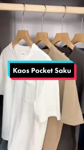 Ingin Tampil Simpel Tapi Malas Dengan Baju Polos yg itu2 aja🤔 Kaos Poket Saku. Kaos Polos Dengan Saku Kecil Dibagian Depan #kaospocketsaku #kaospocket #kaossaku #kaospolos #kaosmurah #rekomendasioutfit #outfitpria #tiktokshopindonesia 