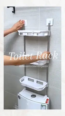 3-tier toilet rack organizer #tiktokshopph #toiletrack #bathroomrack #bathroomrackorganizer 