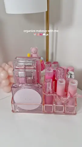 Organize makeup with me! ˚₊‧꒰ა ☆ ໒꒱ ‧₊˚ use my yesstyle code RIRISGLOW12 for extra $$$ off! #makeuporganization #makeuporganizer #pinkmakeup #pinktok #pinkfeed #coquette #pinkaesthetic #pink #pinkpinkpink #romand #clio #meshglowcushion #cliokillcover #cliokillcovercushion #cliocushion #peripera #inkmoodglowytint #etude #dior #diorbeauty #lilybyred #pinkblush #pinkeyeshadowpalette #pinklips #pinklipgloss #viralbeauty #viralmakeup #fyp #fypシ #fypシ゚viral #foryoupage #kbeauty #koreanmakeup #koreanbeauty 