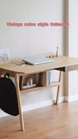 #vintagecalendar #retrostylecalendar #minimalist #aesthetic #officetabledecor #homedecor #CapCut 